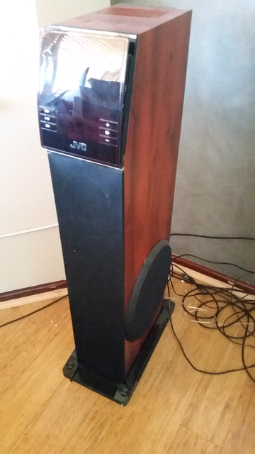 jvc twin tower speakers